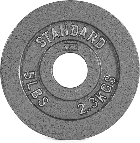 CAP Barbell Olympic 2-Inch Weight Plates Gray