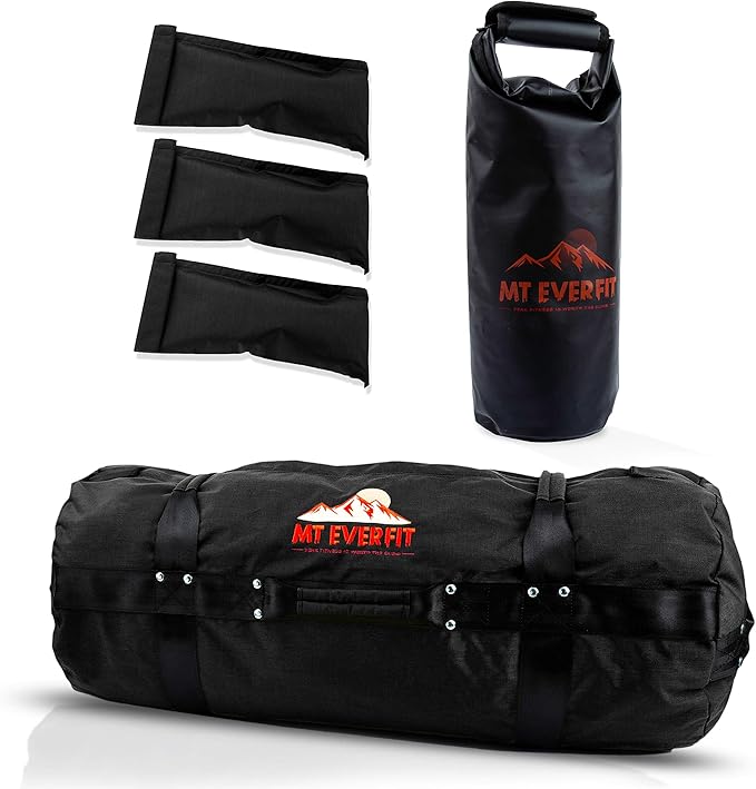 Sandbag Workout Bag & Sandbag Kettlebell Set - 1050 Cordura 8 Thick 3 Inner