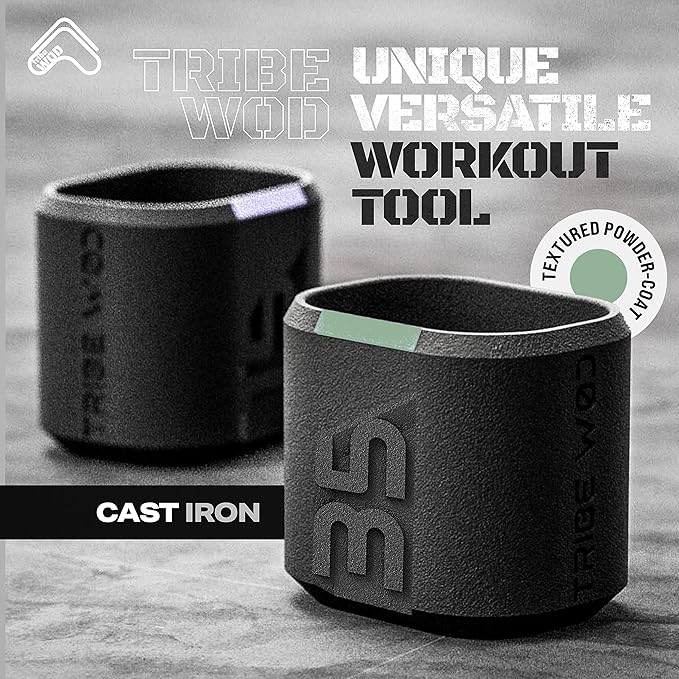 Tribe WOD Dark Elf Hybrid Dumbells 10-35lb - 1)