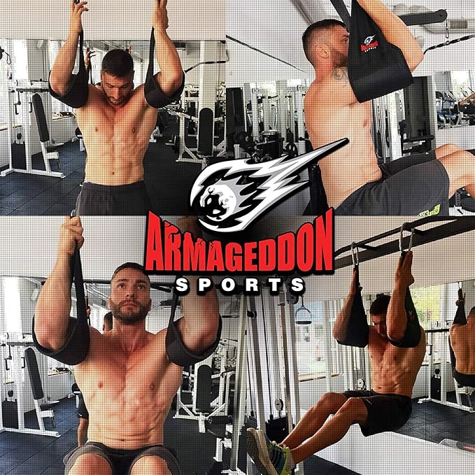 Premium Ab Slings Straps - Rip-Resistant Heavy Duty