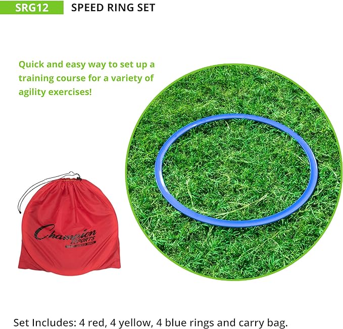 Champion Sports Speed Ring Set Multi-color