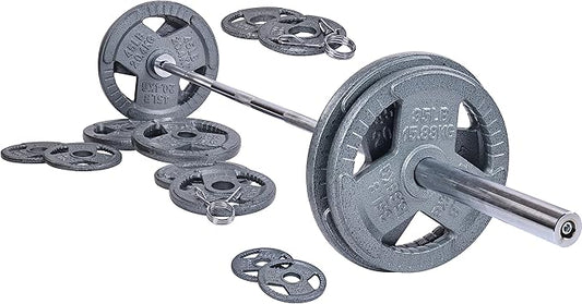 Signature Fitness Olympic 2-Inch Cast Iron Plate Weight