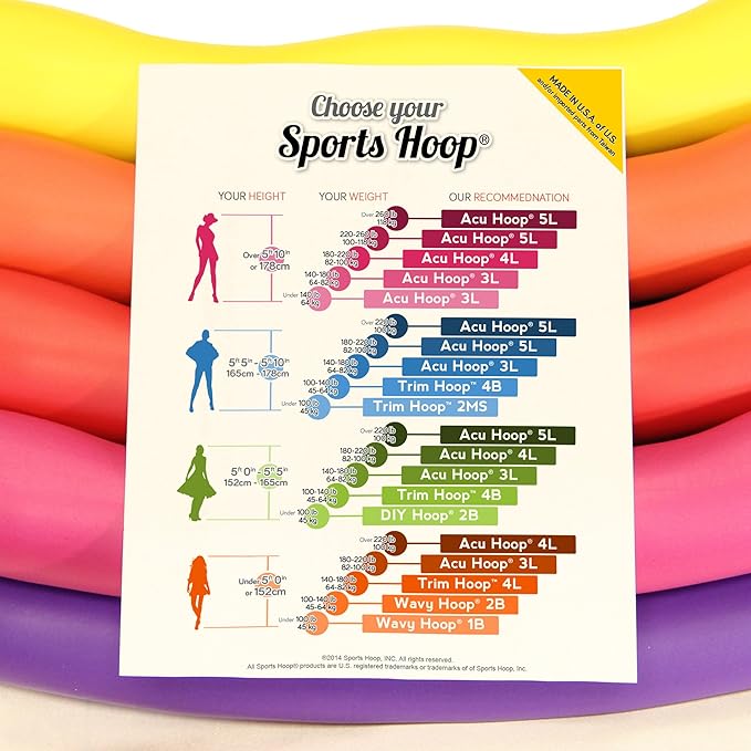 Weighted Hula Hoop 3M - 3.2lb Medium,