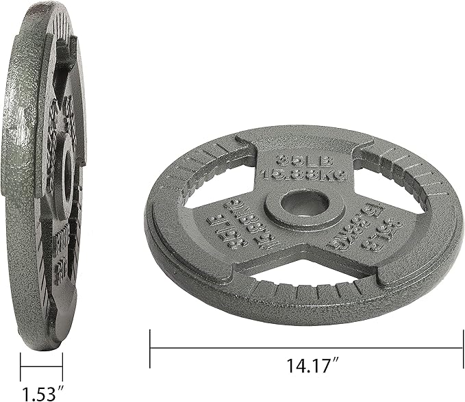 Signature Fitness Cast Iron Plate Weight Plate