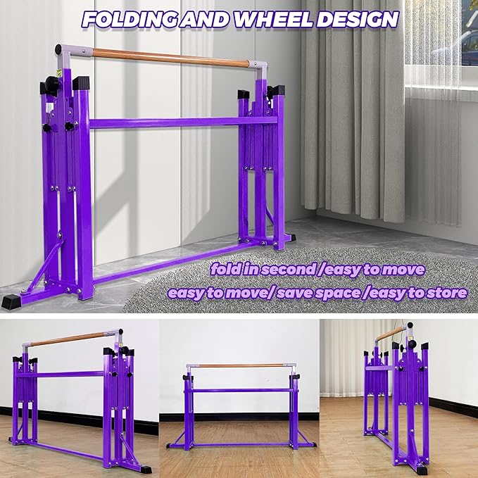 Gymnastic Bar For Kids and Teenage Ages 3-25 5 FT 6 FT 5 FT 6 FT