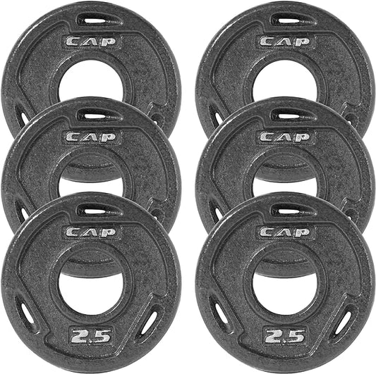 CAP Barbell 2-Inch Olympic Grip Weight Plate