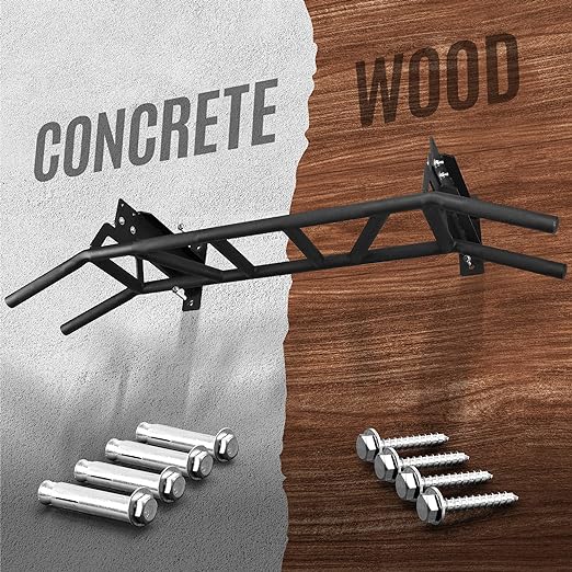 Yes4All Heavy Duty Wall Mounted Pull Up Bar