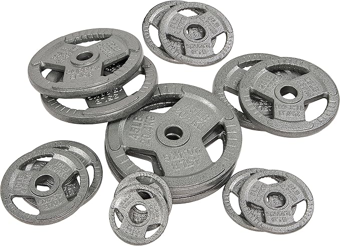 Signature Fitness Olympic 2-Inch Cast Iron Plate Weight